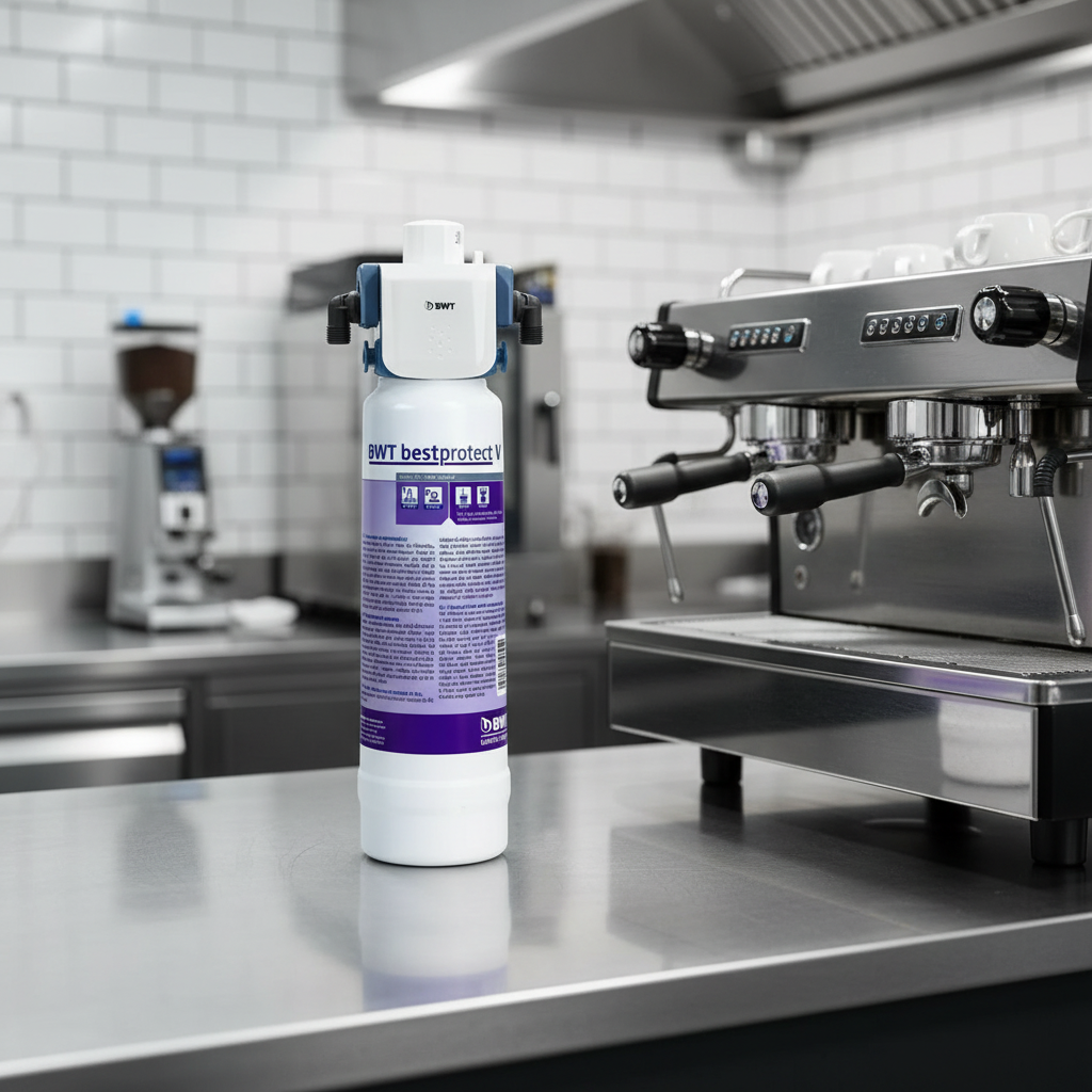 BWT water filter in commercial kitchen