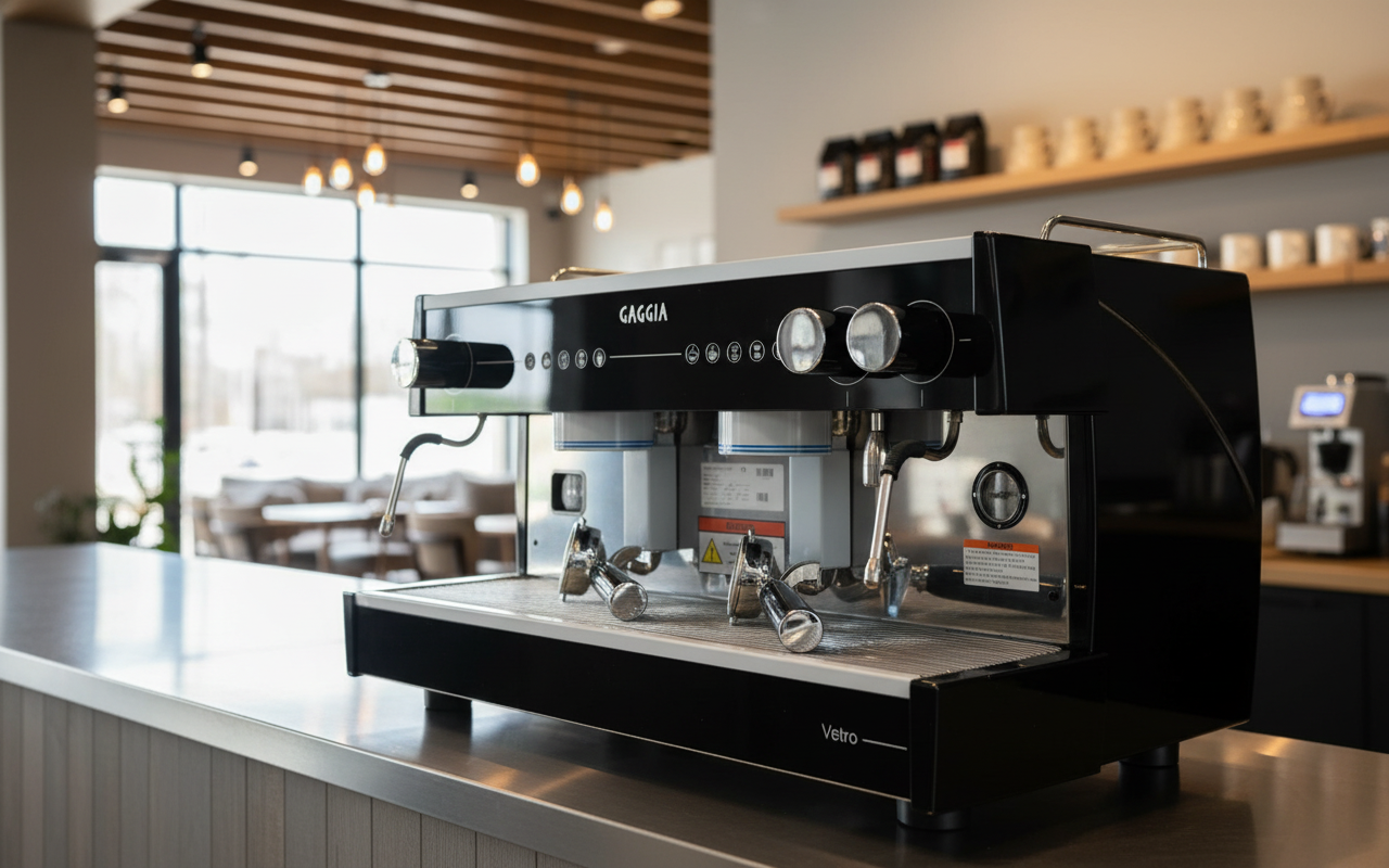 Gaggia Vetro in specialty coffee shop