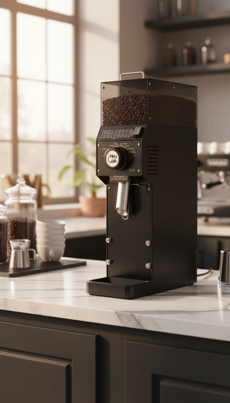 HeyCafe HC-880 LAB in premium coffee shop setting