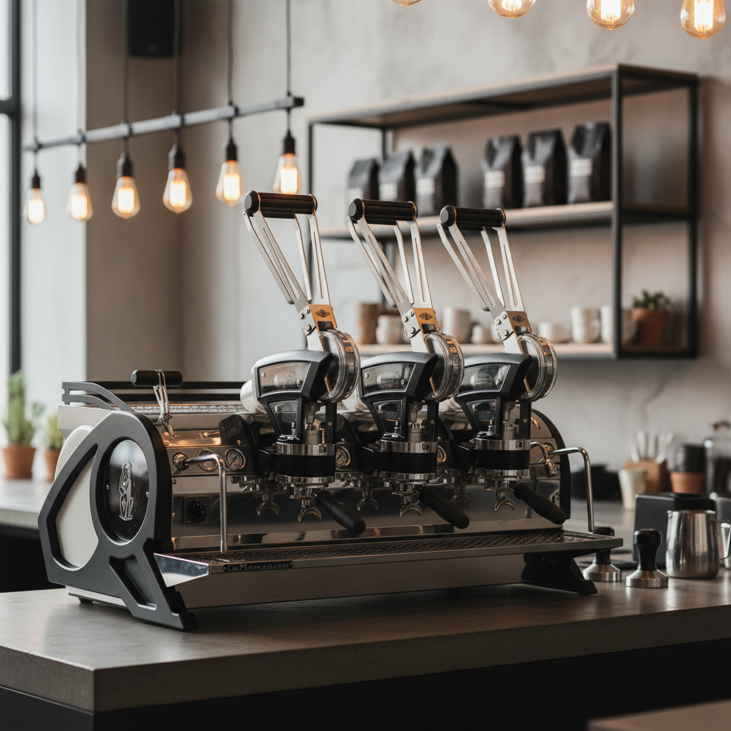 La Marzocco Leva S in modern specialty café