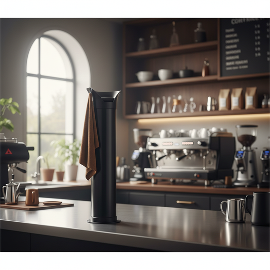 Rhino Thumpa in specialty coffee bar