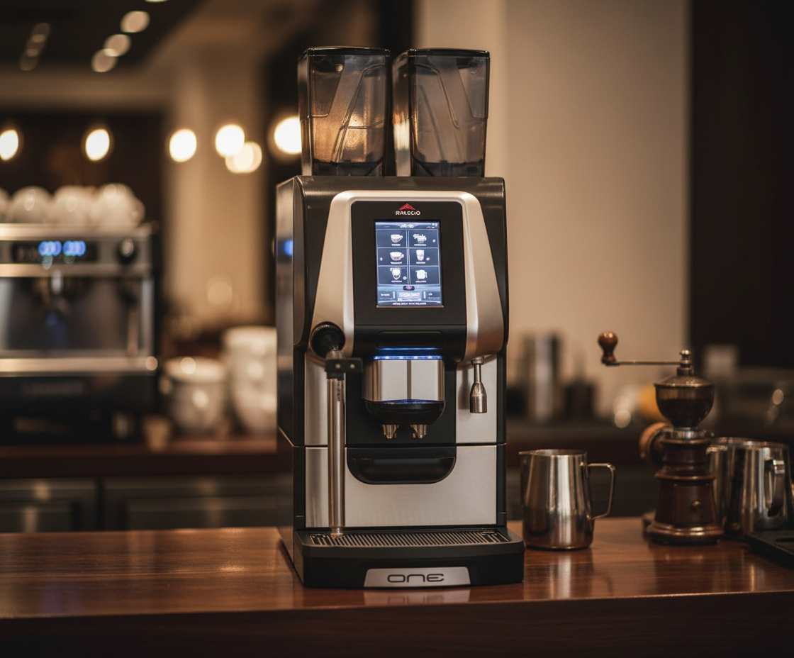Rancilio Egro One in Premium Café Setting