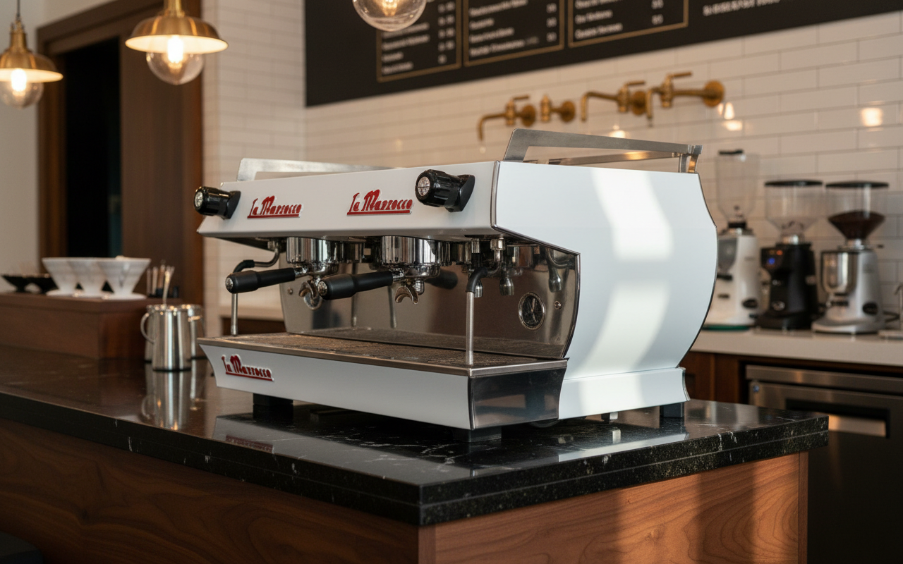 La Marzocco GB5 S AV 3 Group- Custom White (Open Box)