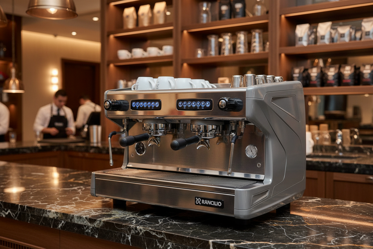 Luxurious hotel café