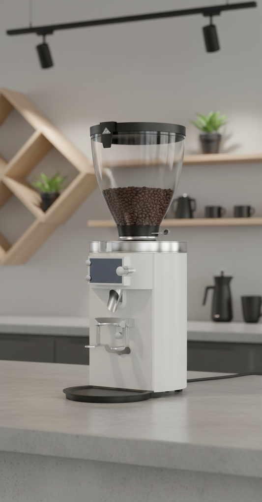 E80 Supreme in Modern Minimalist Café