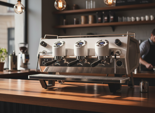 Sanremo D8 Pro in modern café setting
