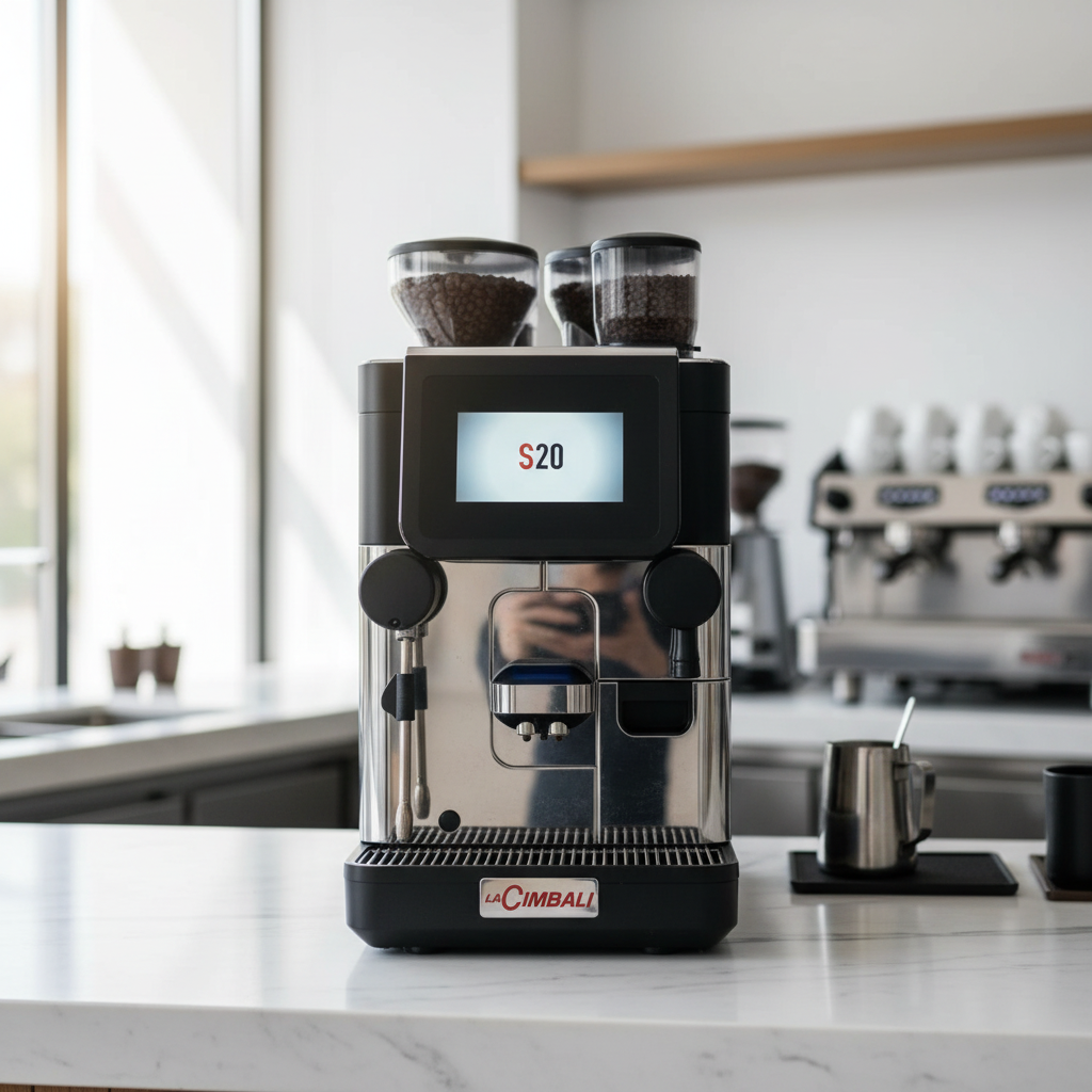 La Cimbali S20 - Front View in Modern Café