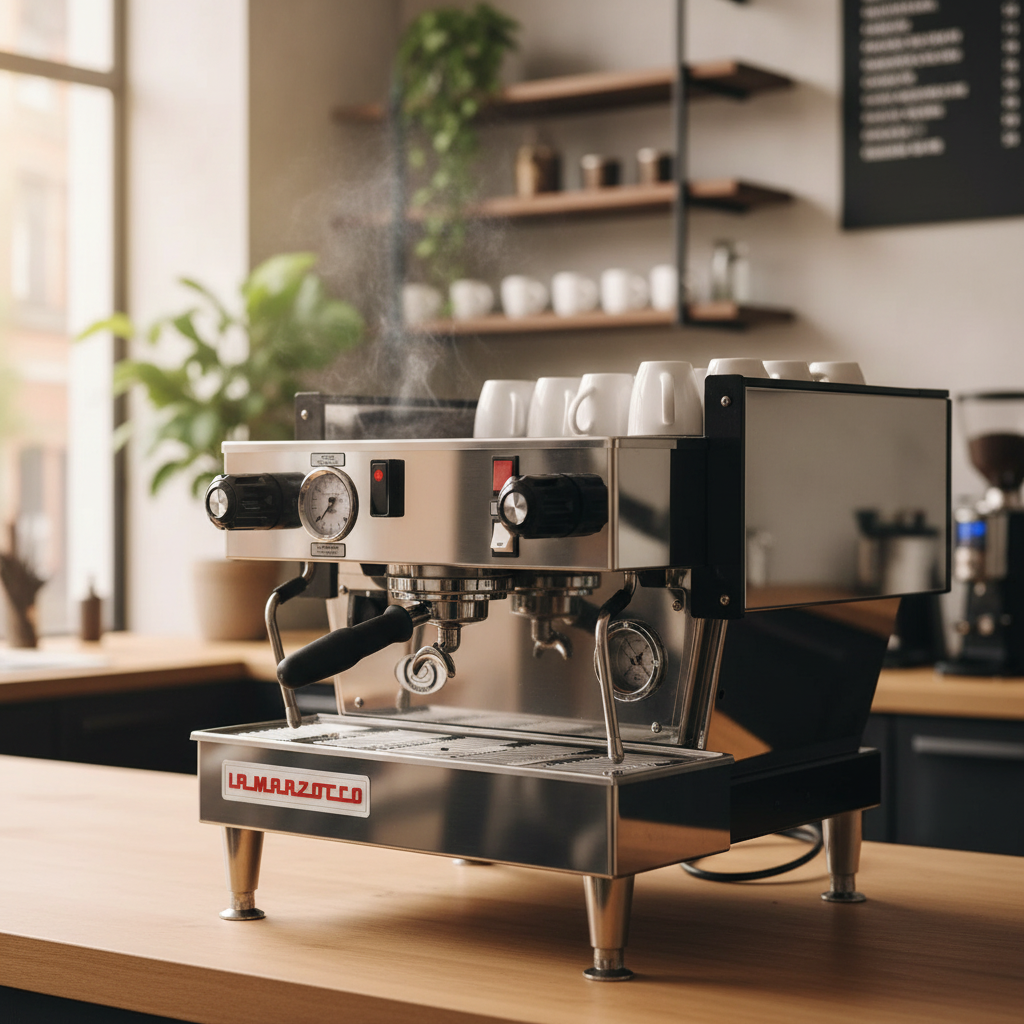 La Marzocco in professional café setting