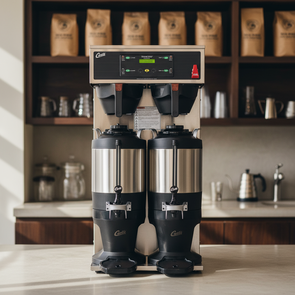 Curtis Coffee Brewer in Coffee Roastery