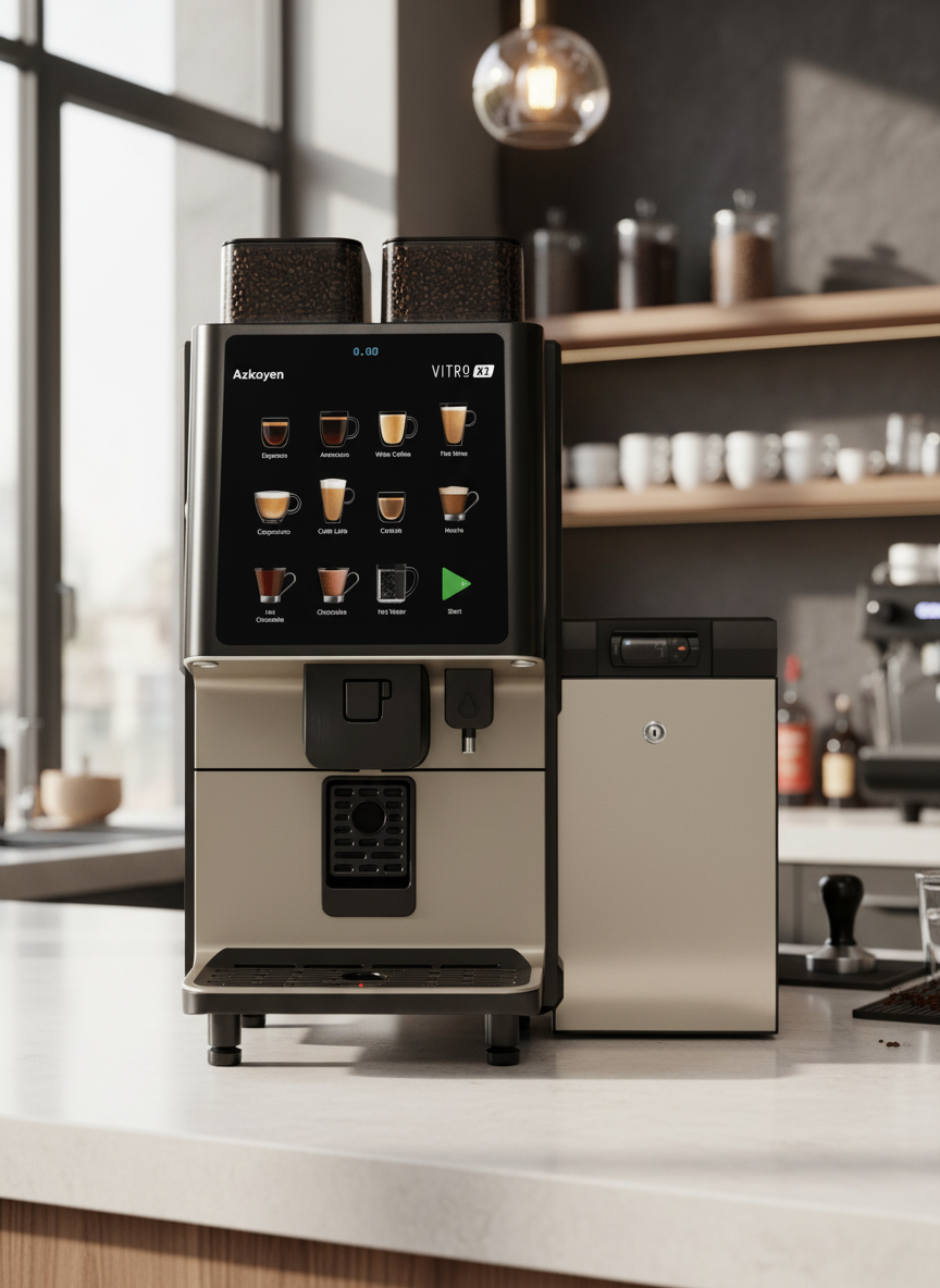 Azkoyen Vitro X1 MIA Super Automatic Espresso Machine