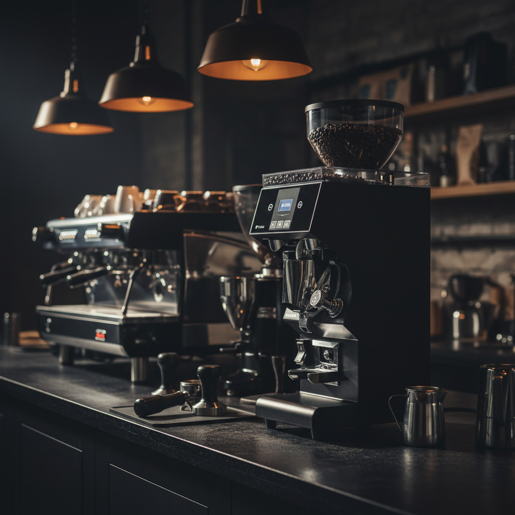 Victoria Arduino MyOne Black in Coffee Shop