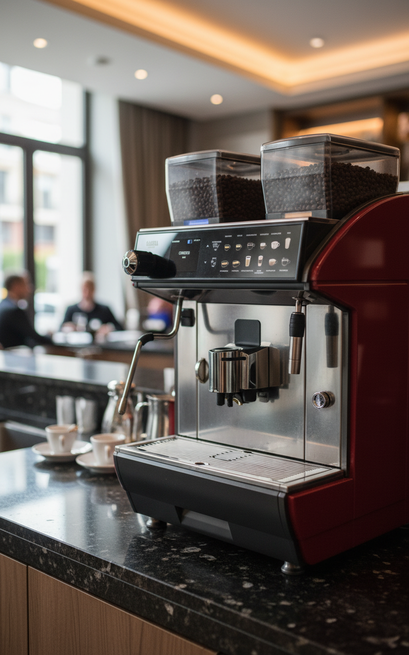 Gaggia espresso machine in upscale café