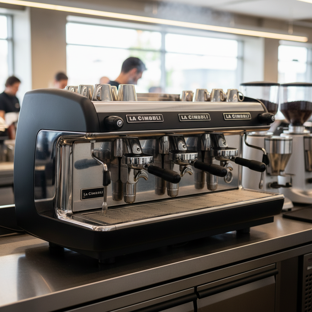 La Cimbali M39 in high-volume café