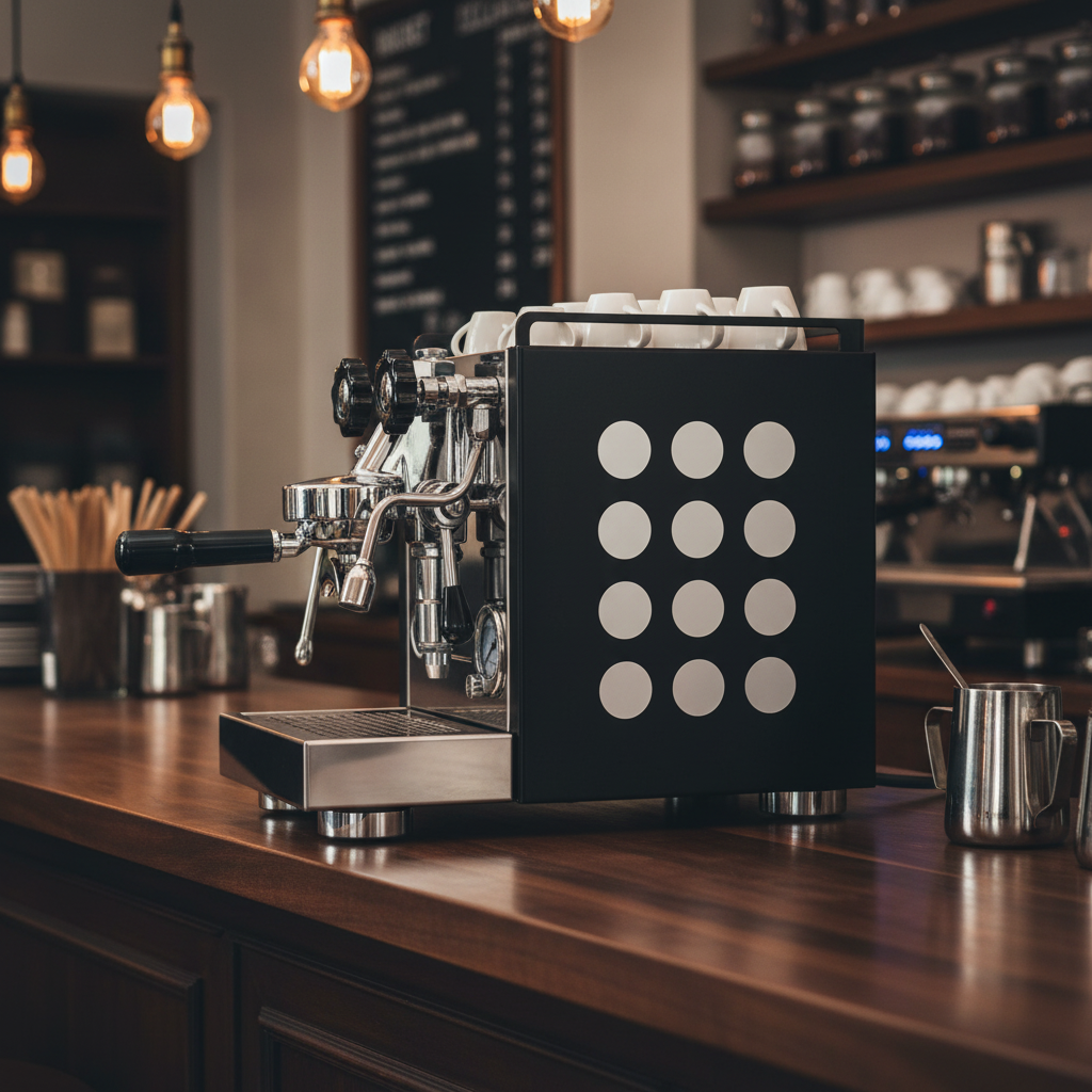 Left side in coffee bar