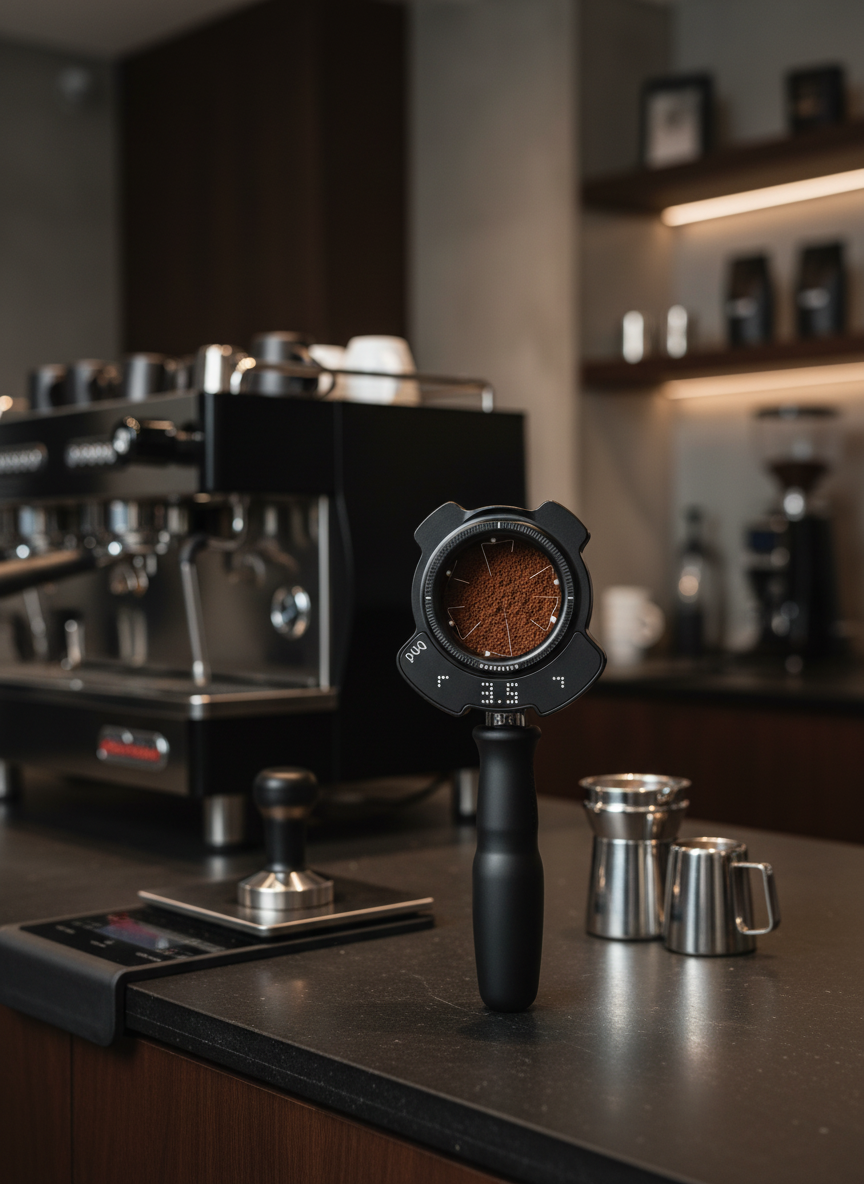 PUQ Navigator on barista station