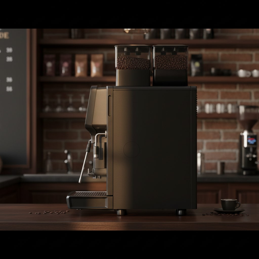 Rancilio Egro MoDe in Specialty Coffee Shop - Left Side