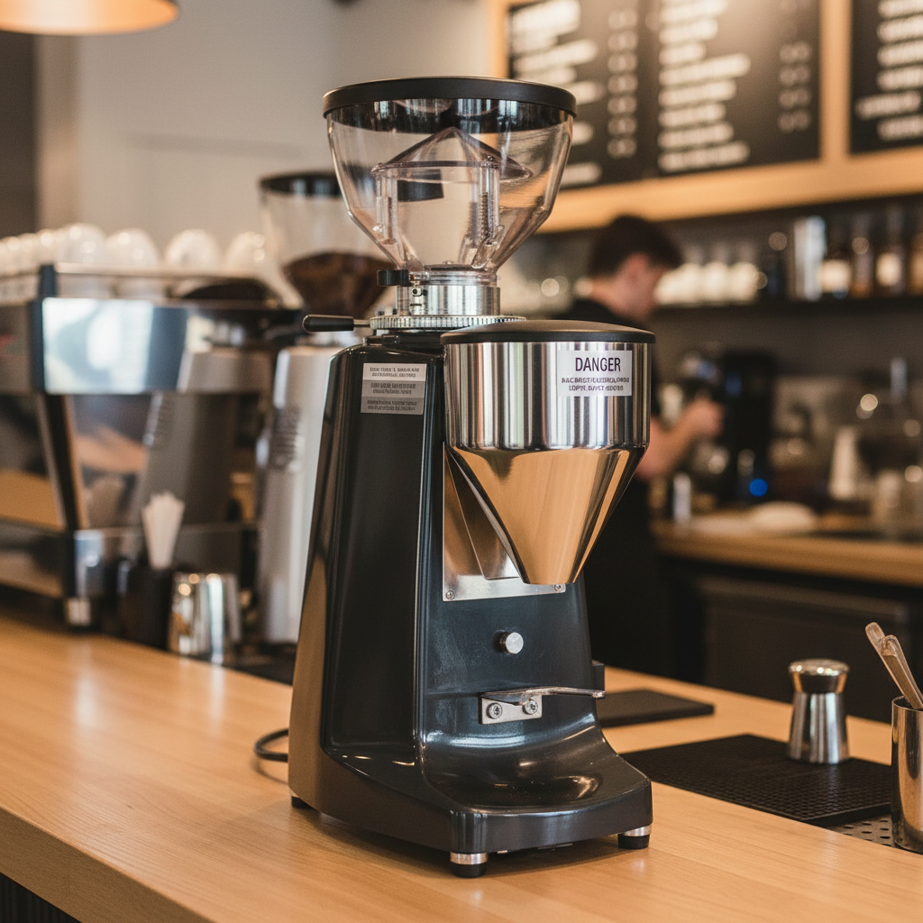 Mazzer LM Lux D in professional coffee shop