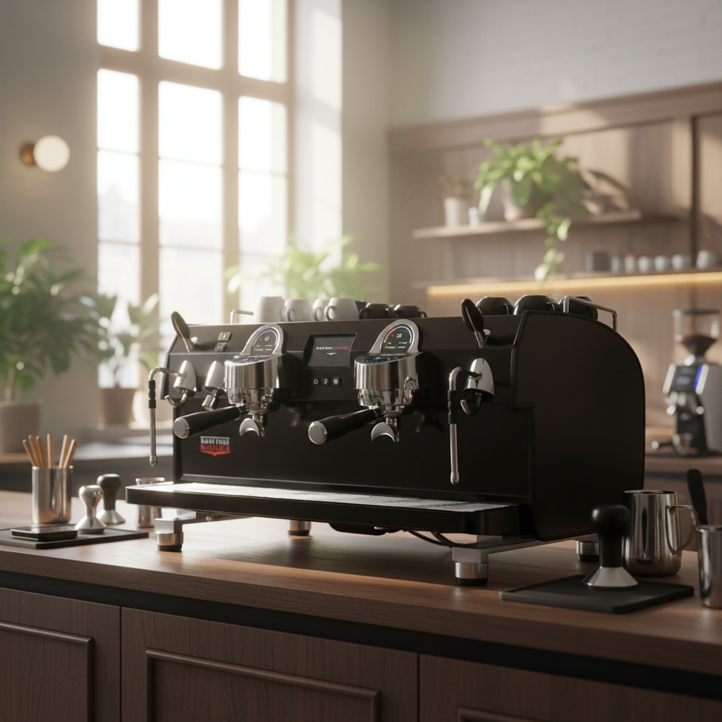 Victoria Arduino Black Eagle Maverick Gravimetric 2 Group Commercial Espresso Machine