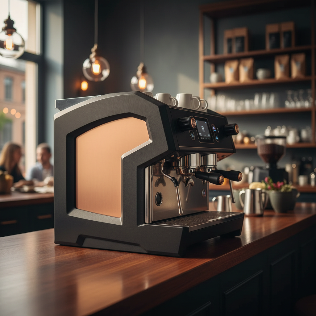Eversys Cameo C'2 in sophisticated café - angled view