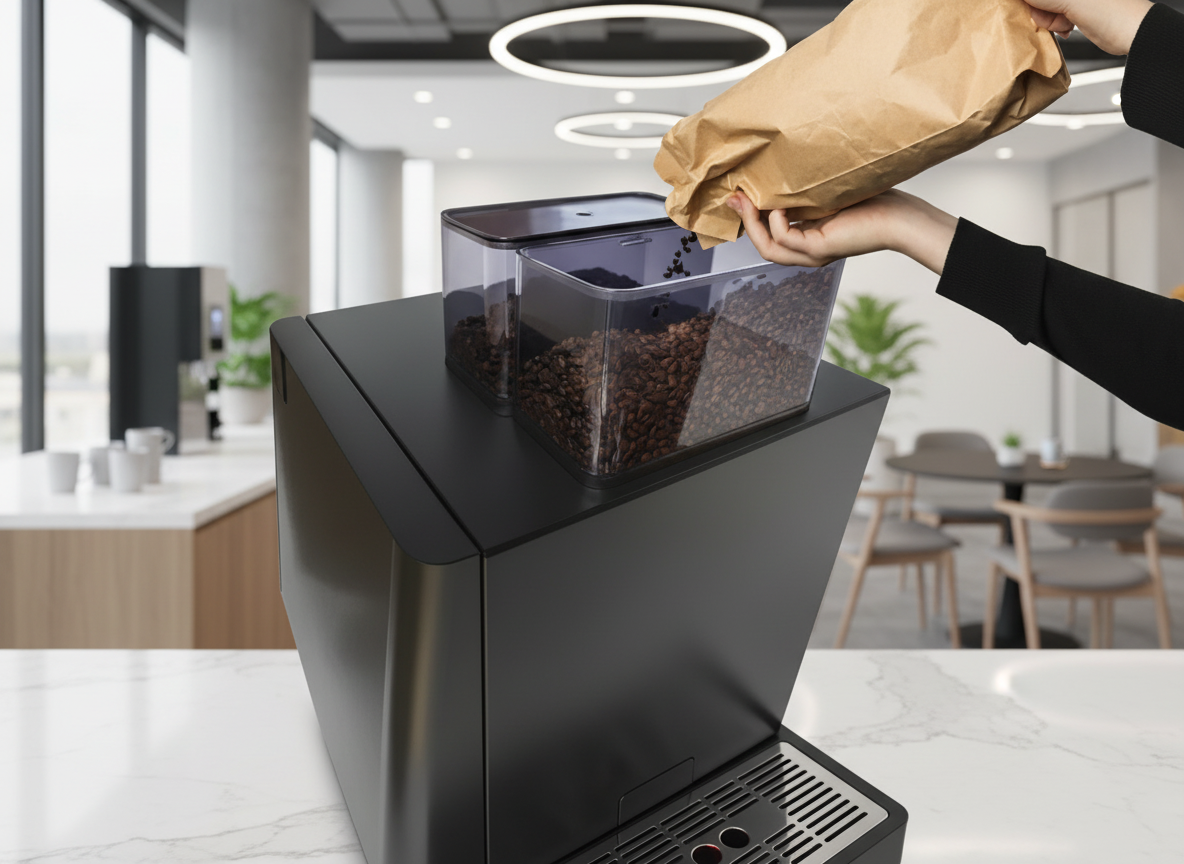 Azkoyen Vitro X5 in modern office