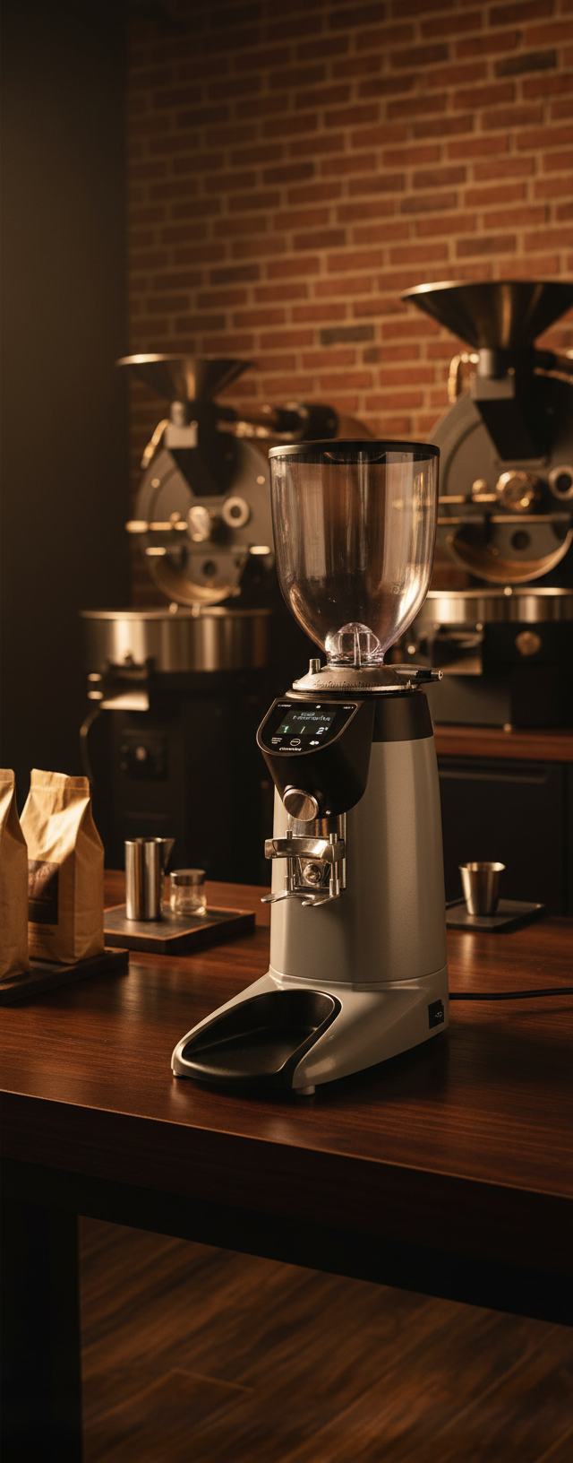 Compak E8 in Specialty Roastery