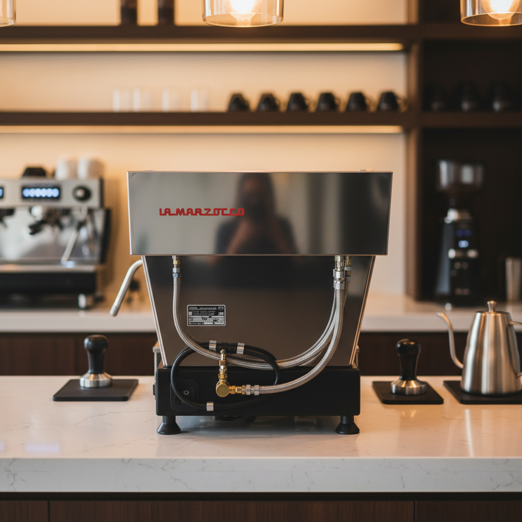 La Marzocco Linea Mini R - Back View