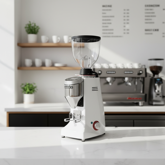 Mazzer Major VP White in Bright Café