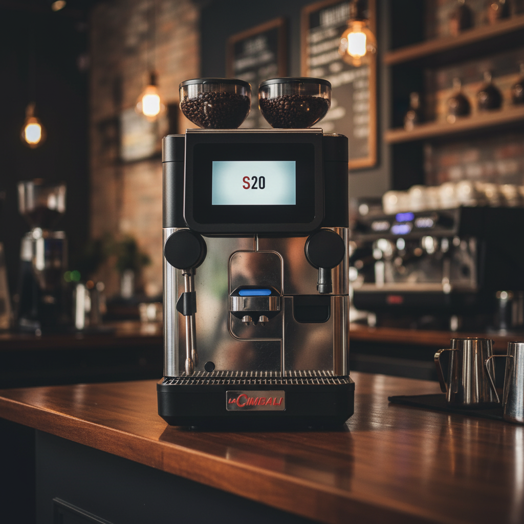 La Cimbali S20 CP10 in modern café setting
