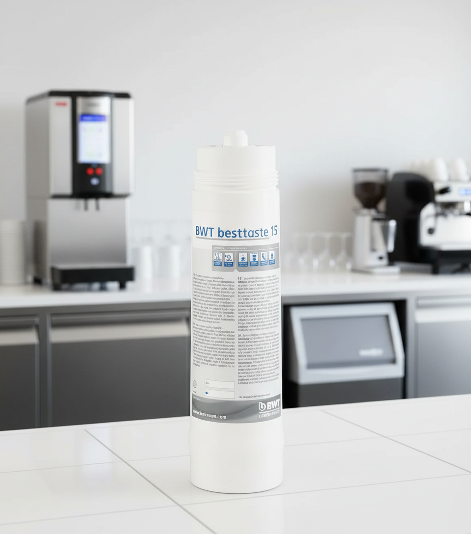 BWT Filter in Water Dispenser Room