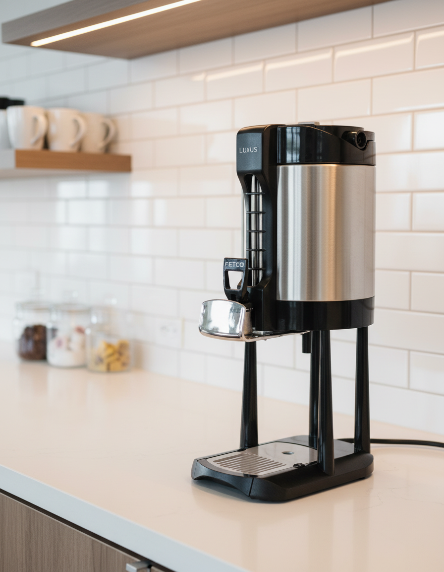 Fetco Dispenser in Office Breakroom