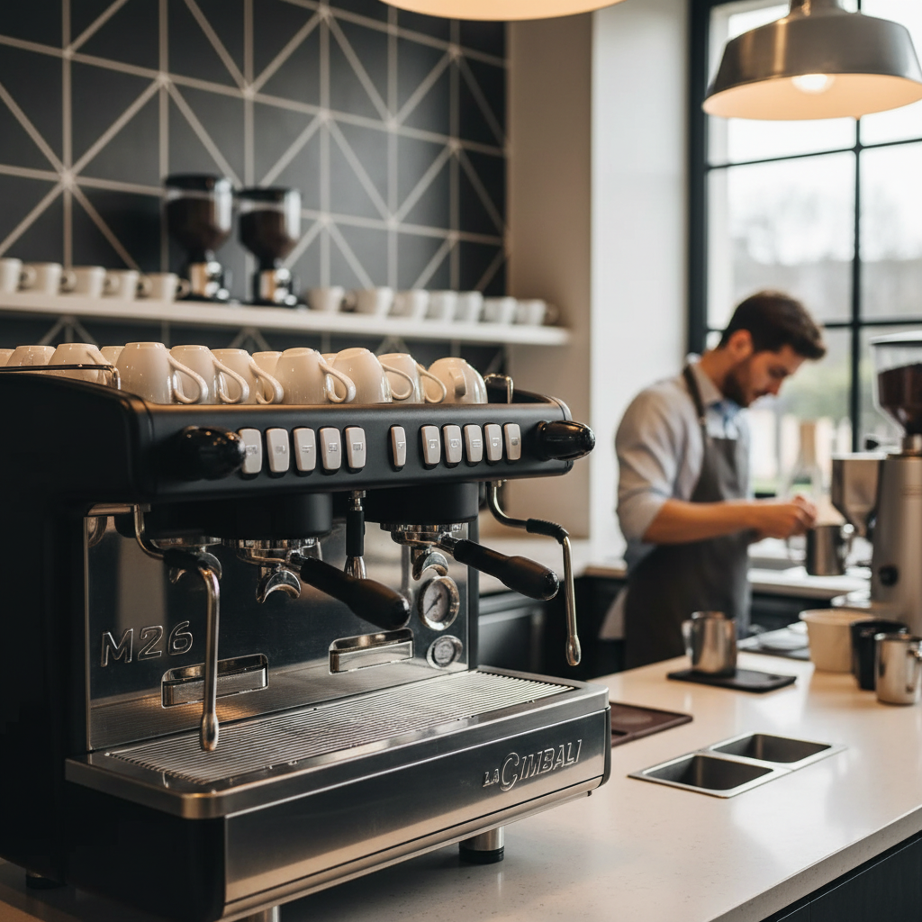La Cimbali M26 TE DT Compact/Tall Cup 2 Group Commercial Espresso Machine