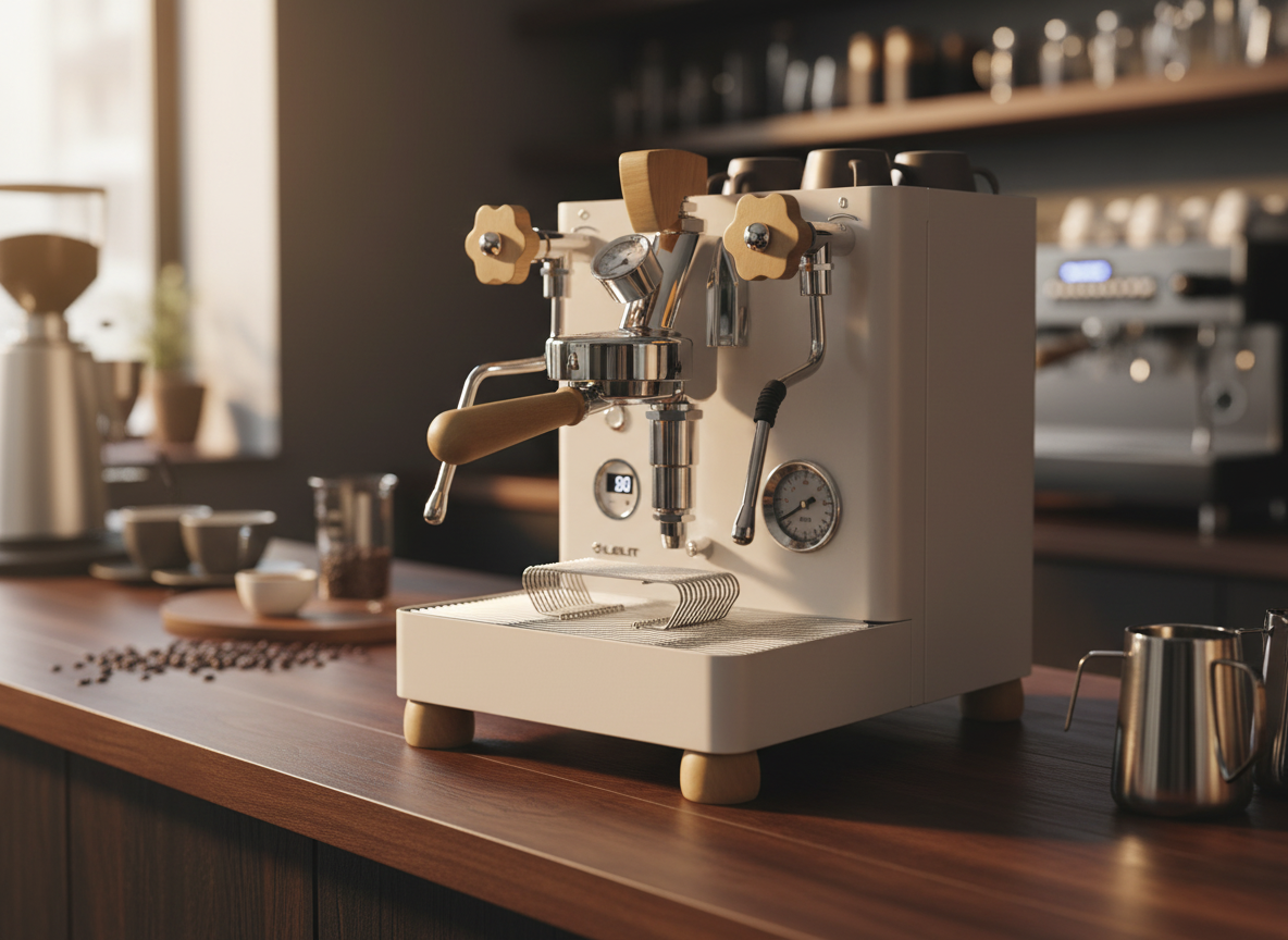 Lelit Bianca V3 in Coffee Bar Setting