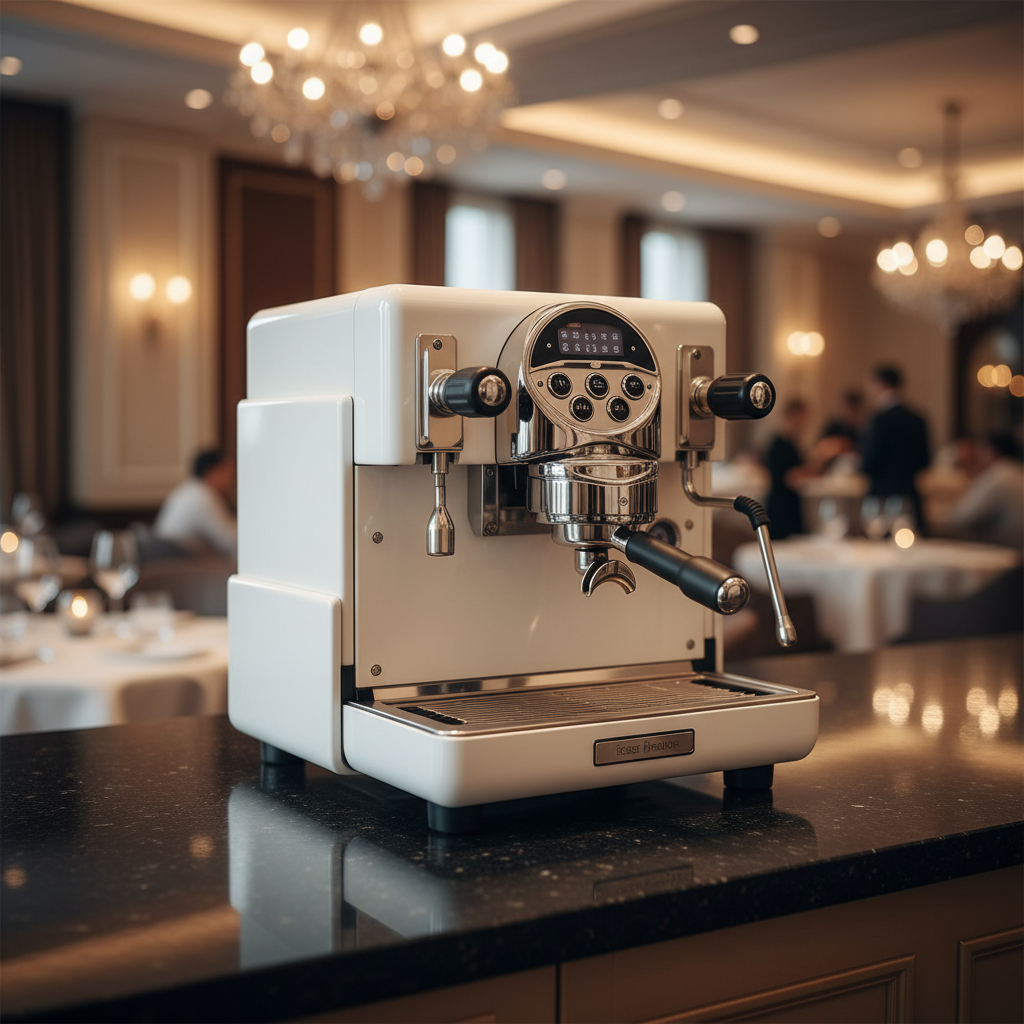 Faema Faemina in restaurant setting