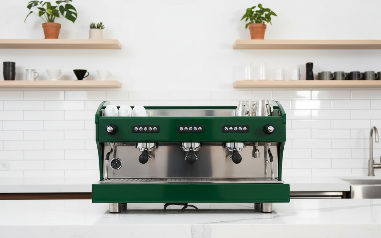 Minimalist Scandinavian café