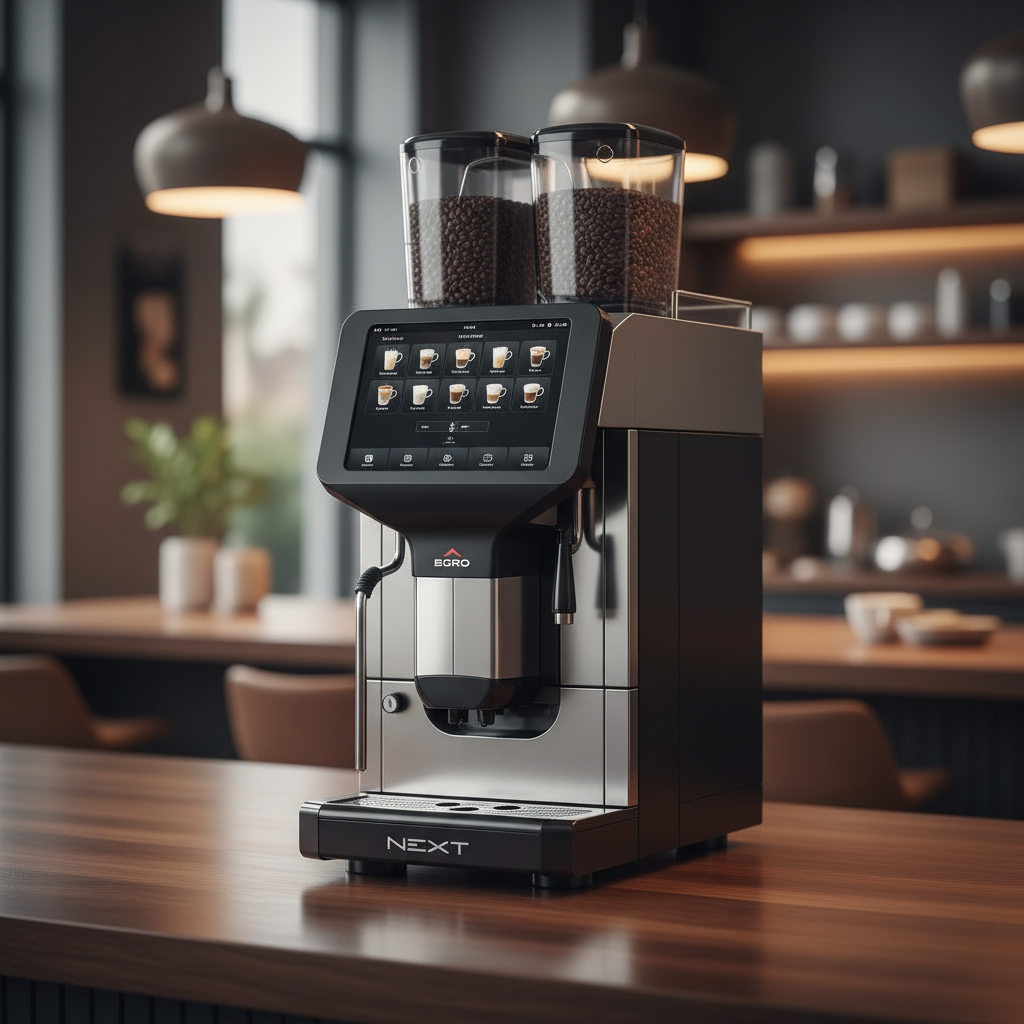 Rancilio in premium café setting