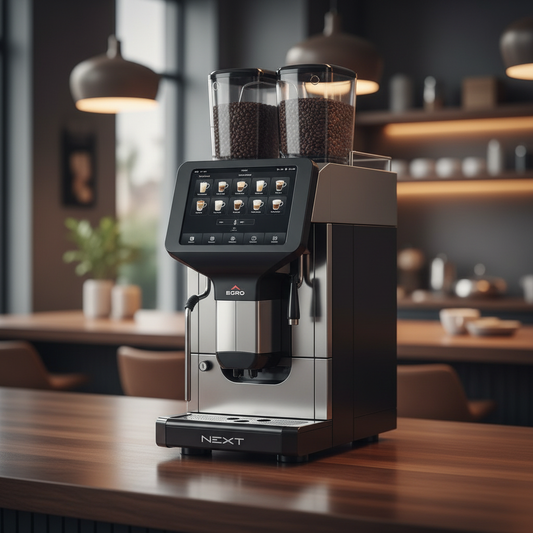 Rancilio in premium café setting