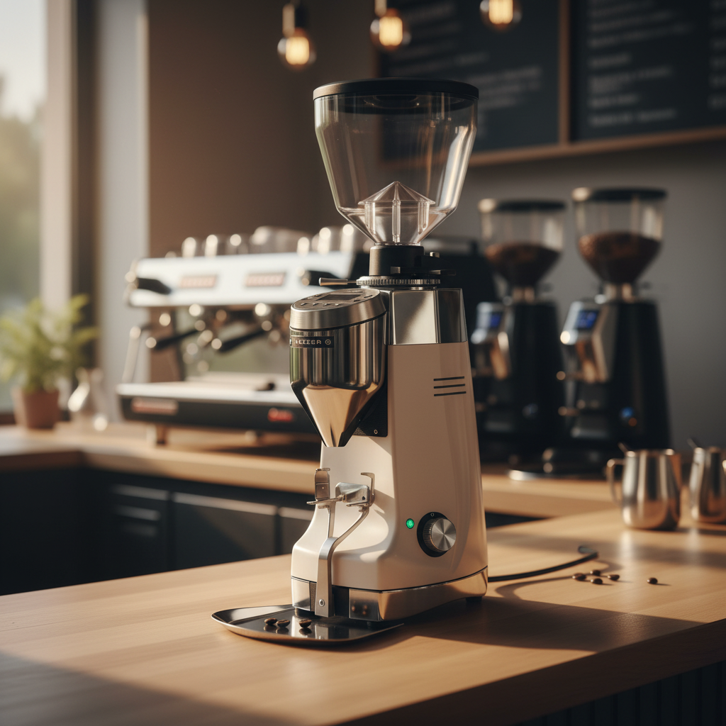 Mazzer Kony SG White - Professional Setting
