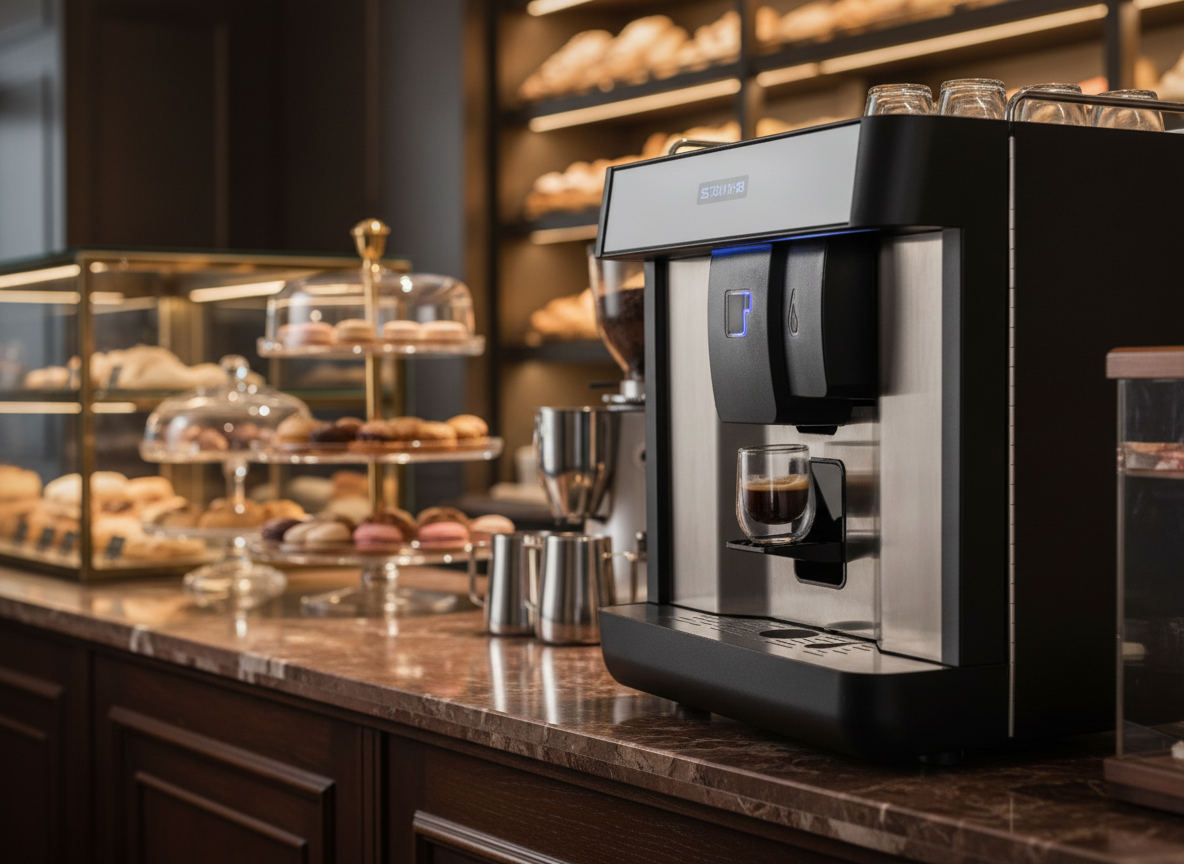 Azkoyen Vitro X5 in high-end bakery