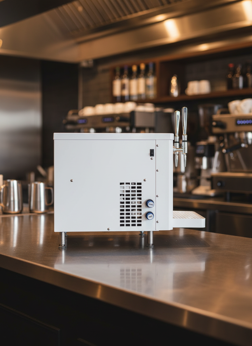 Crysalli Dispenser in Premium Coffee Bar