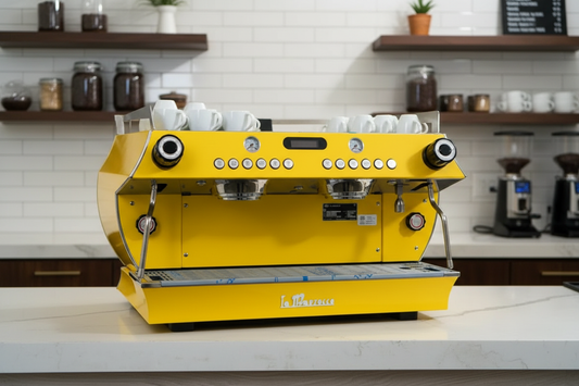 La Marzocco GB5 S in sophisticated coffee bar