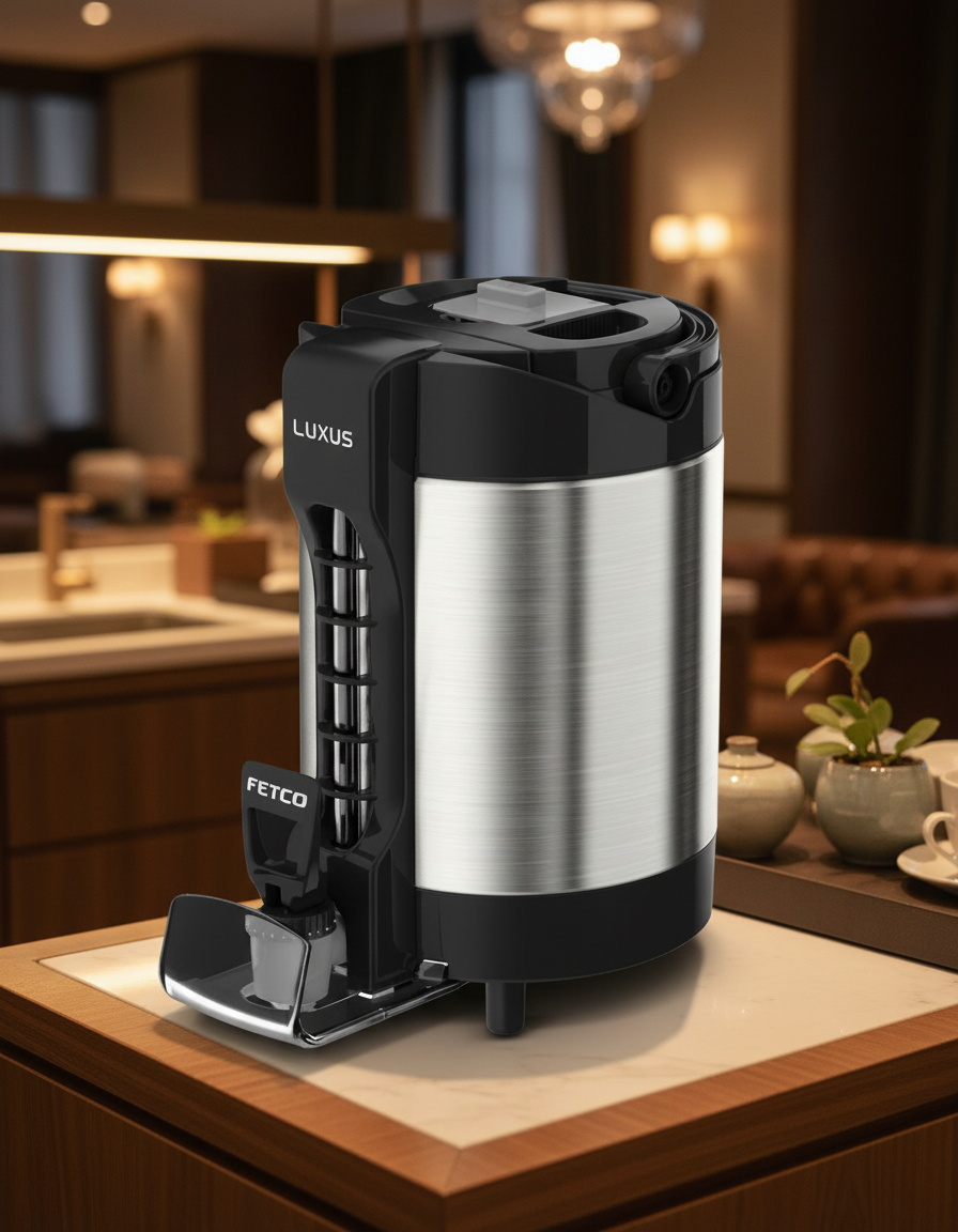 Fetco LGS-10 in luxury hotel lobby