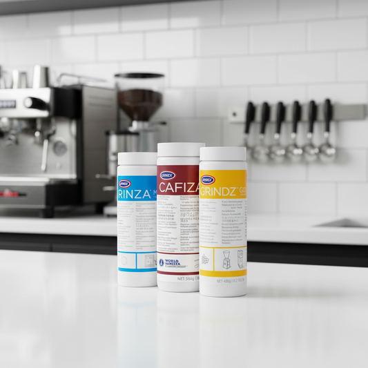 Urnex Cleaning Kit - Commercial Kitchen Setting