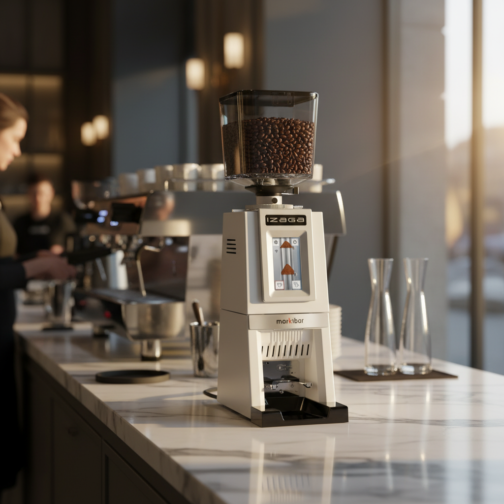 Markibar Izaga TFT in upscale cafe