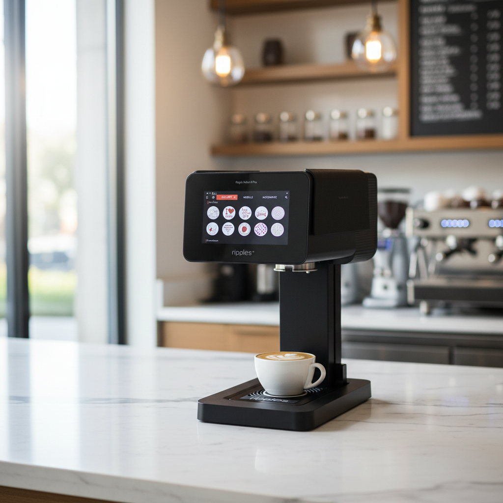 Ripple Maker II Pro in Professional Café Setting