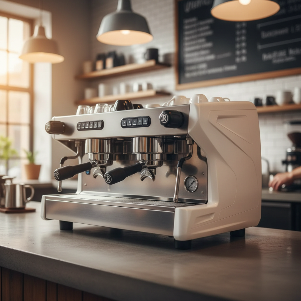 Rancilio Classe 5 in elegant specialty shop