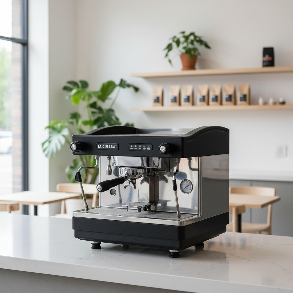 La Cimbali M27 in bright specialty coffee shop