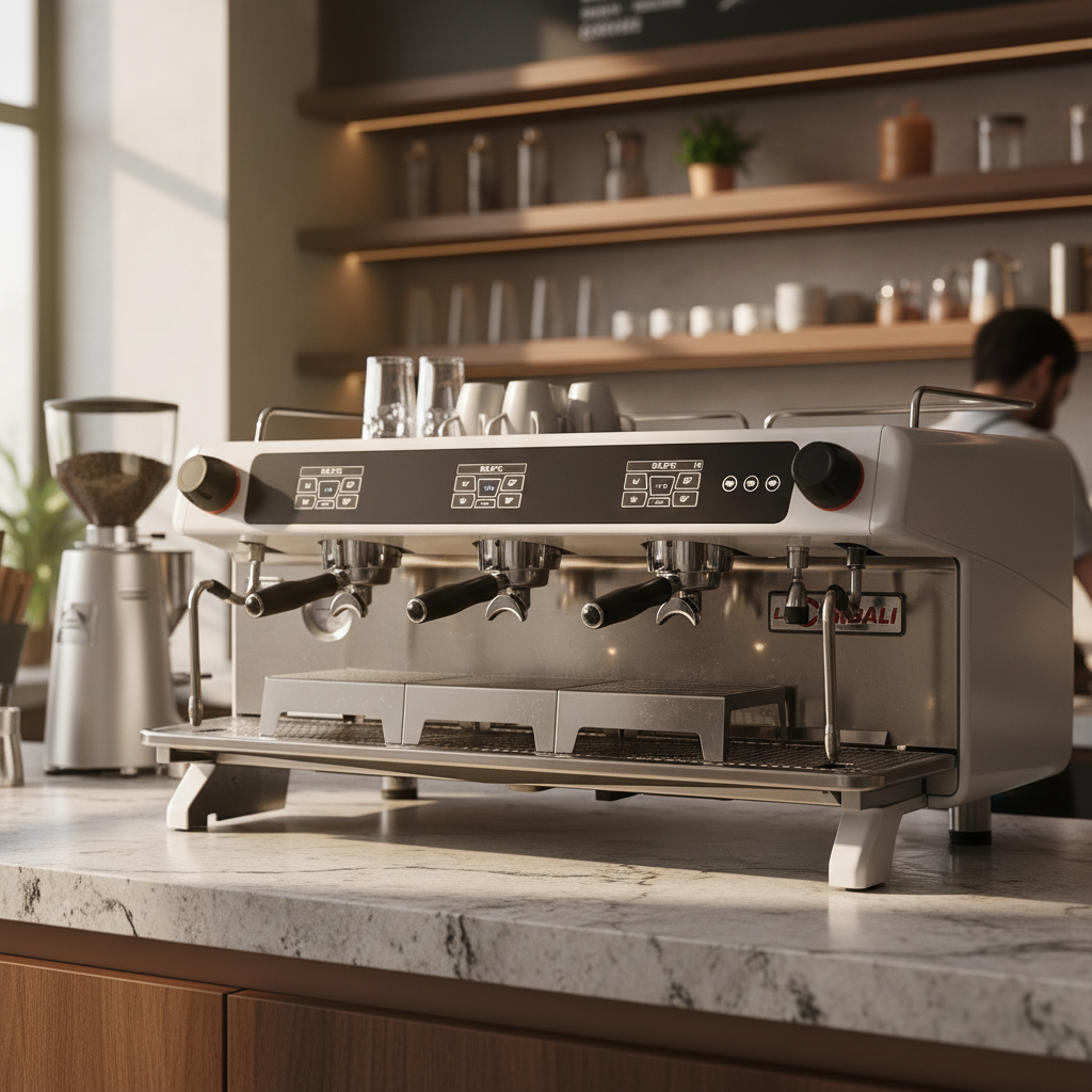 La Cimbali M40 in modern café setting