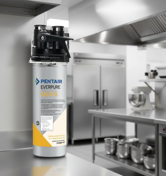 Pentair filter in commercial kitchen setting