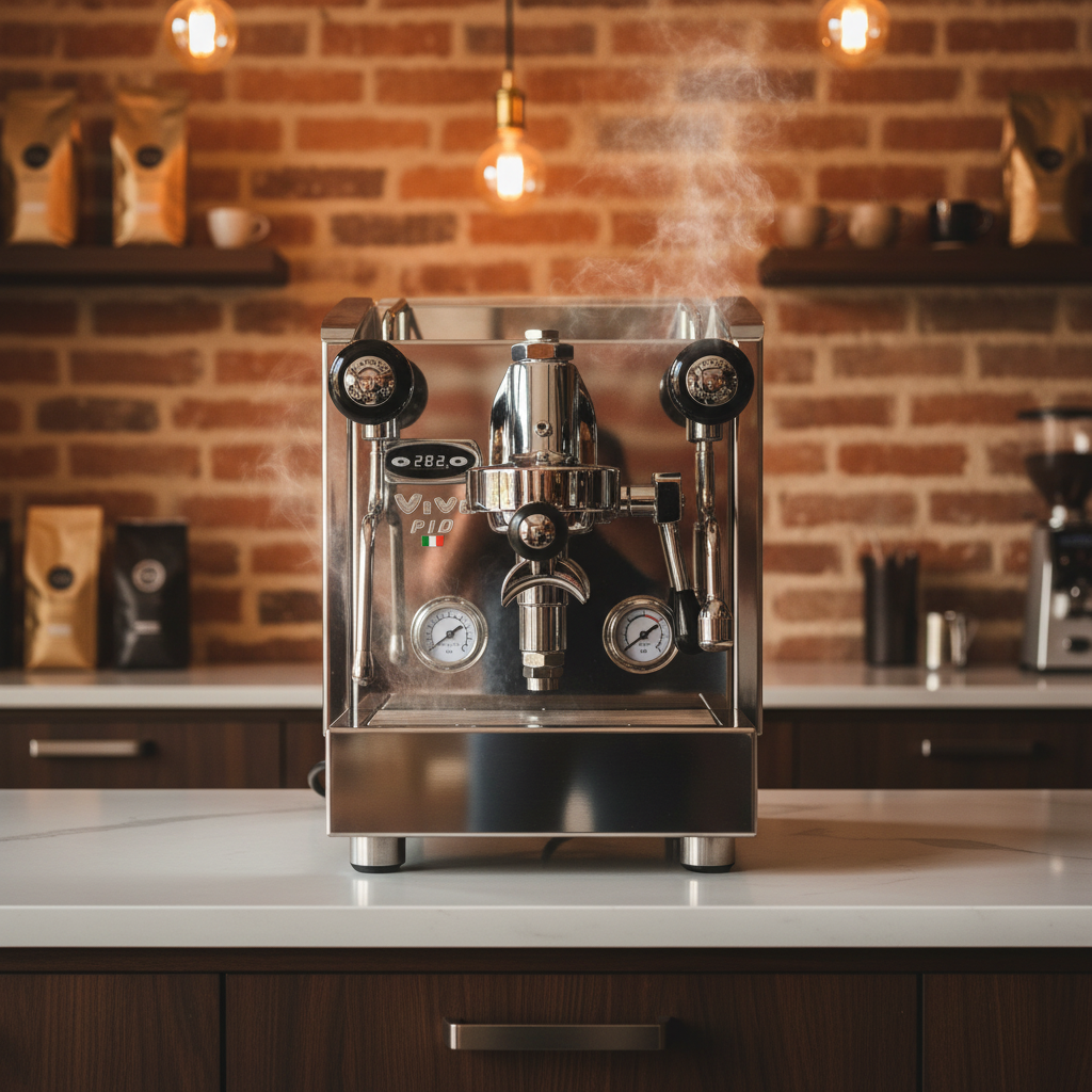 Izzo Vivi PID Plus in coffee roastery setting