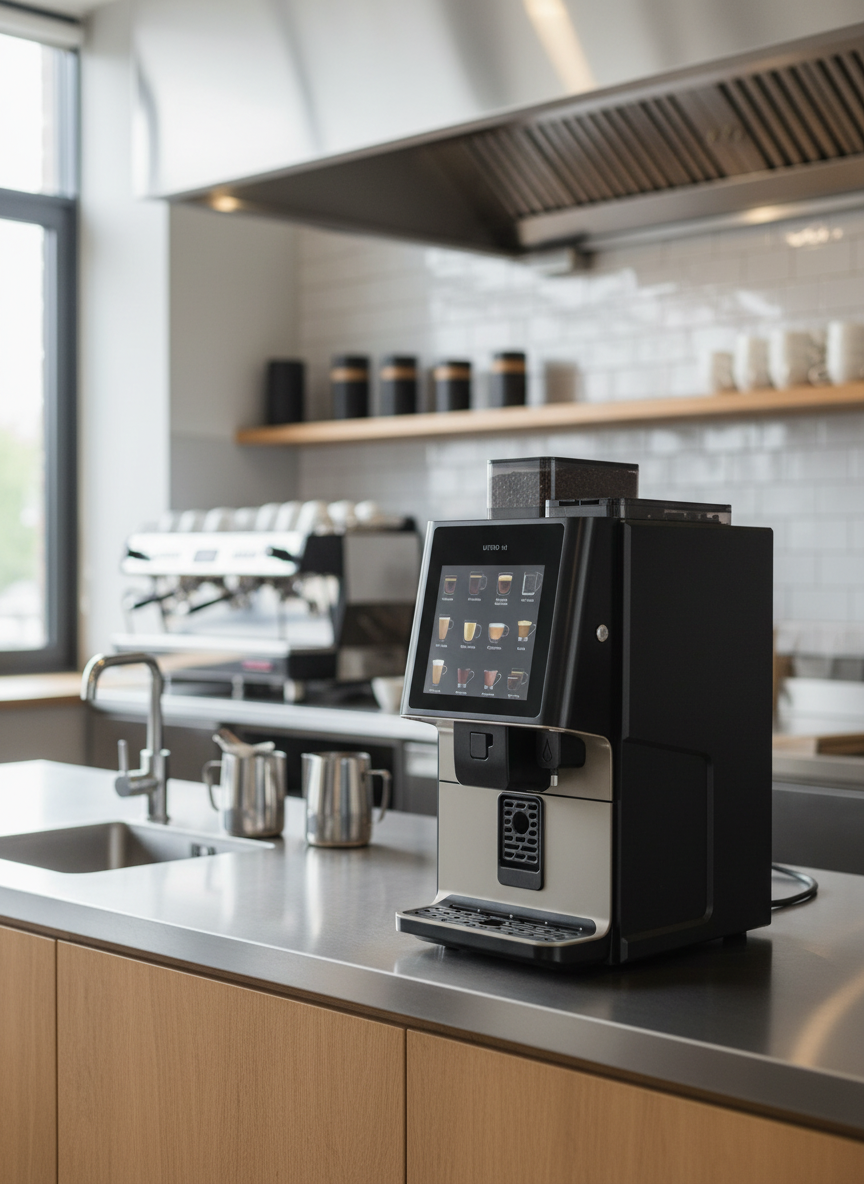 Azkoyen Vitro X1 MIA Super Automatic Espresso Machine